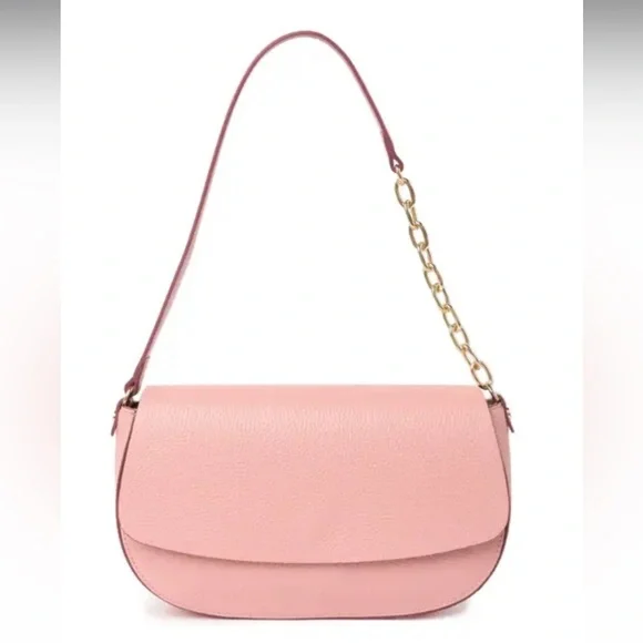 NWT 4TH AND UNION BORSA leather baguette shoulder bag Nordstrom - Picture 1 of 1